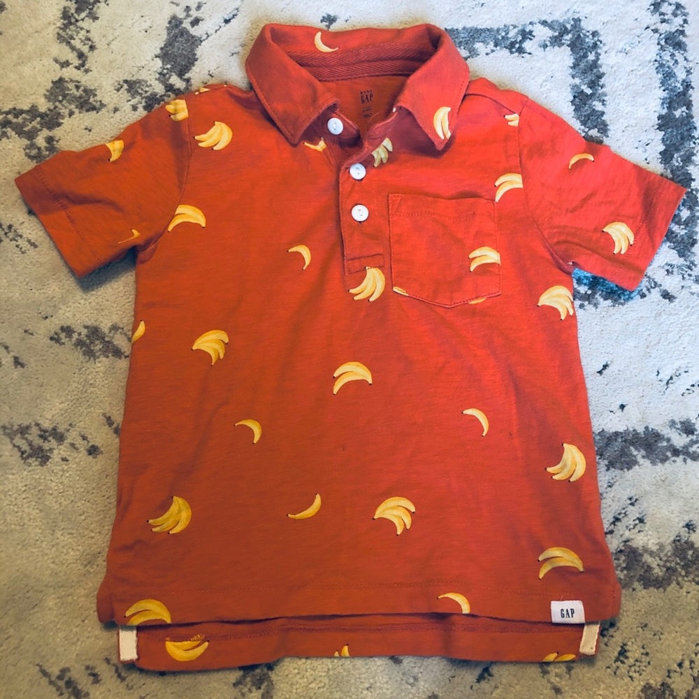 Baby Gap | Toddler Boy’s Banana Print Polo